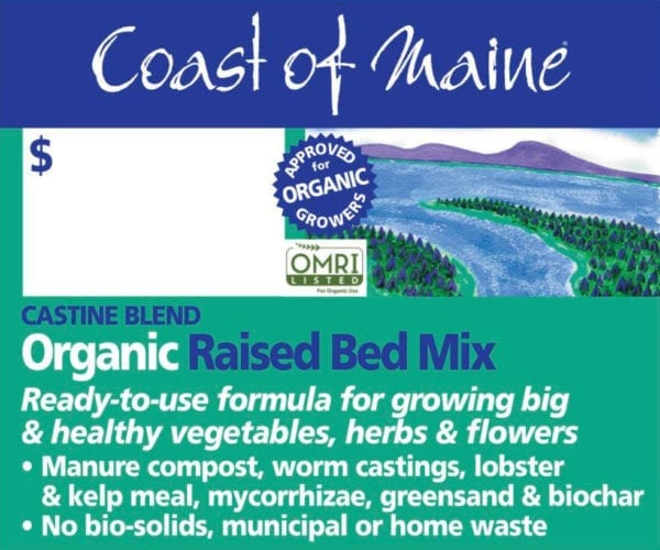 Coast of Maine Organic Raised Bed Soil Mix Ad